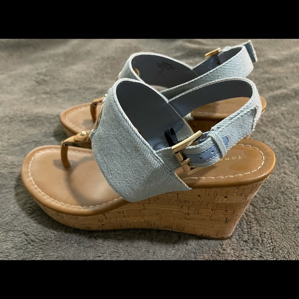 Jean heels